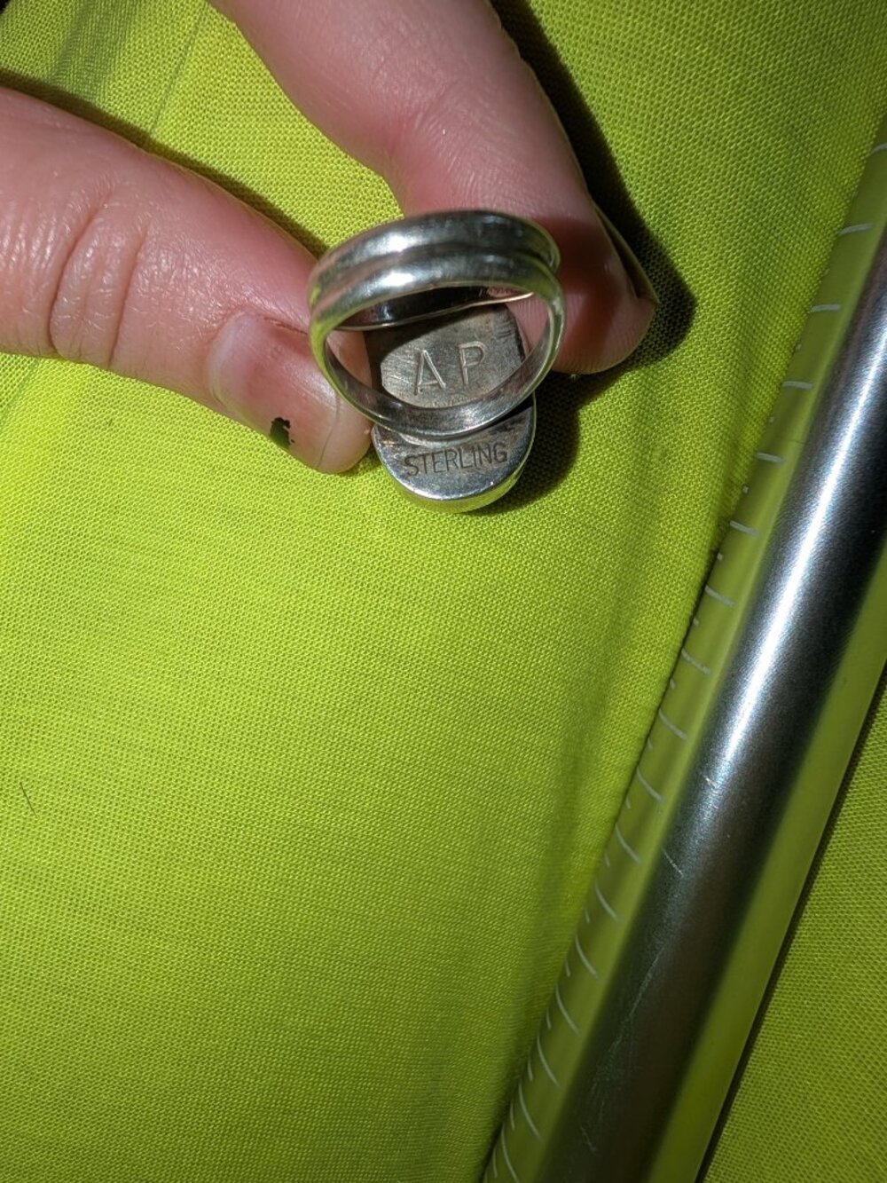 Malachite ring - Picture 4 of 4